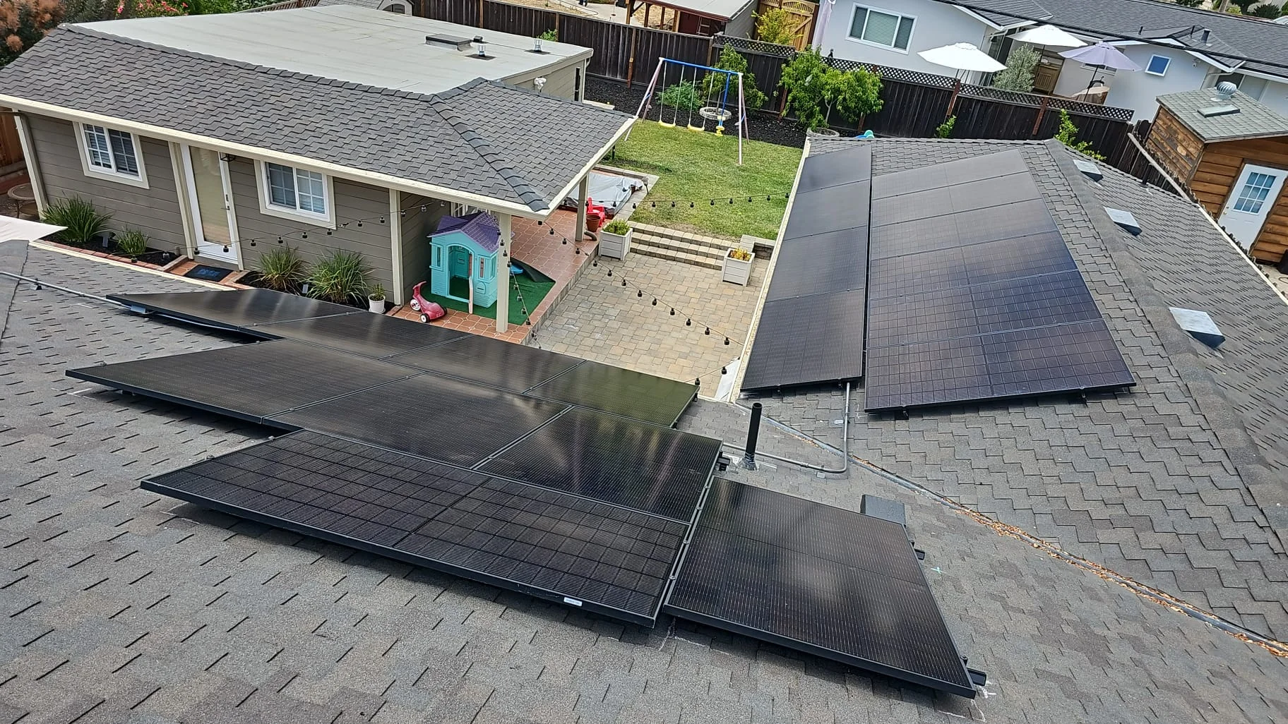 14kW solar system at San Jose, CA home