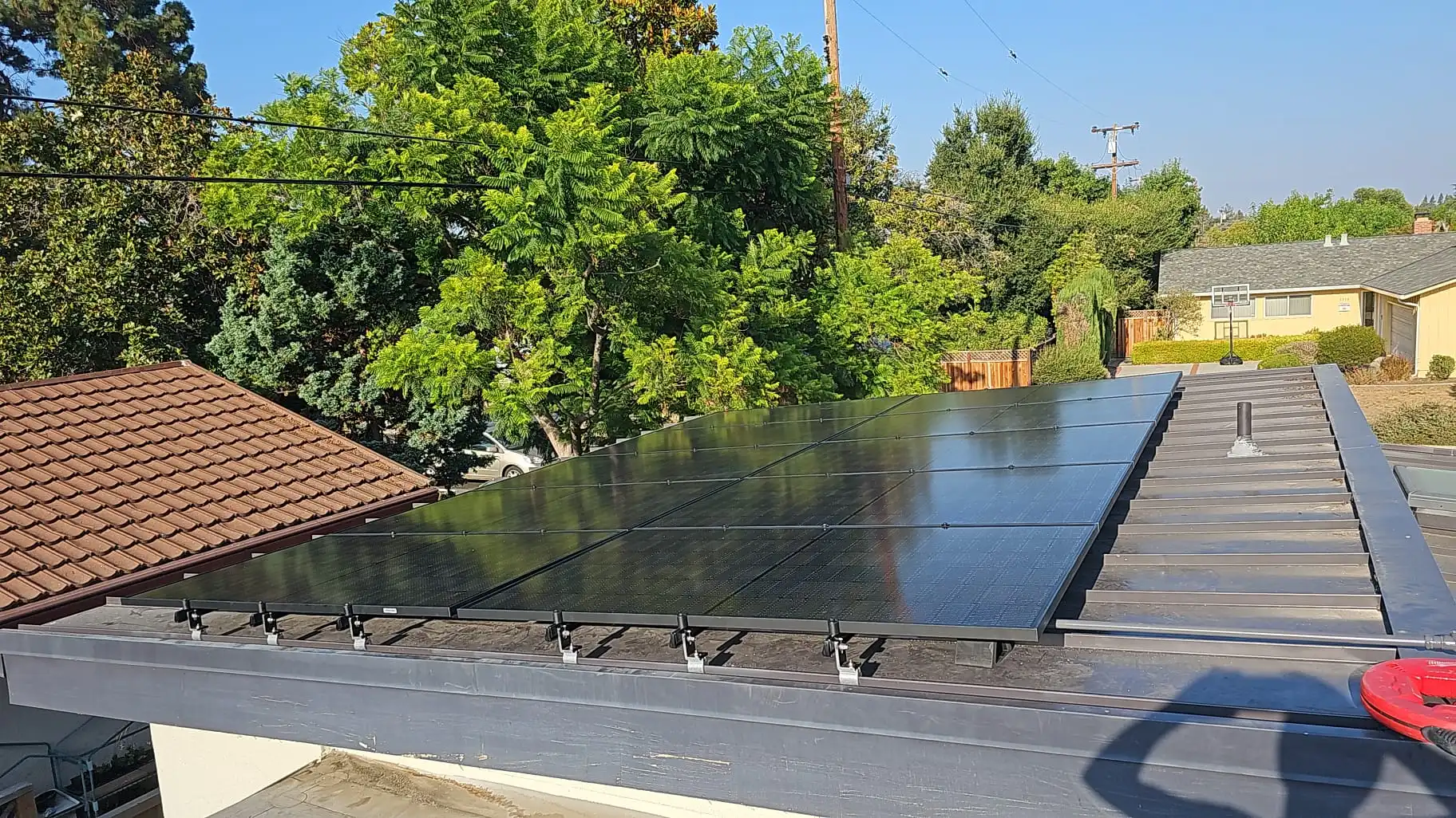 10kW solar system at Sunnyvale, CA