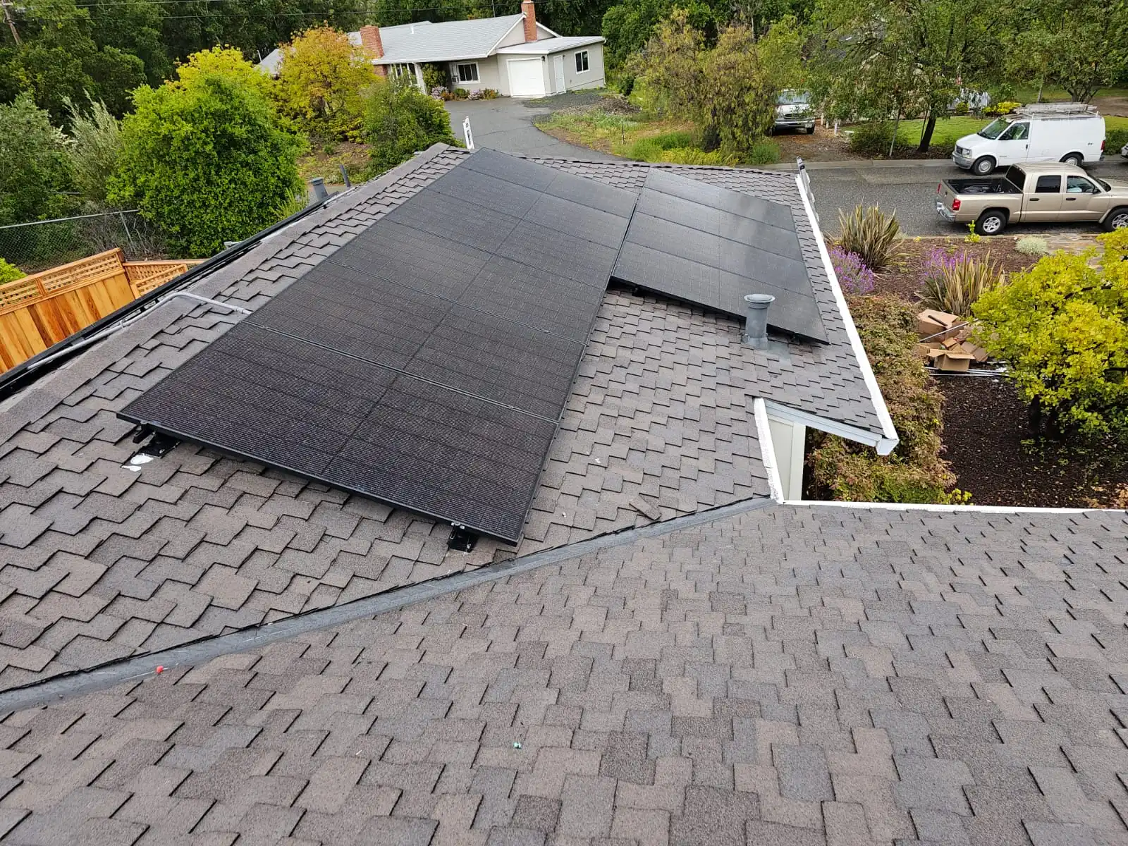 13.2kW solar system at Saratoga, CA home