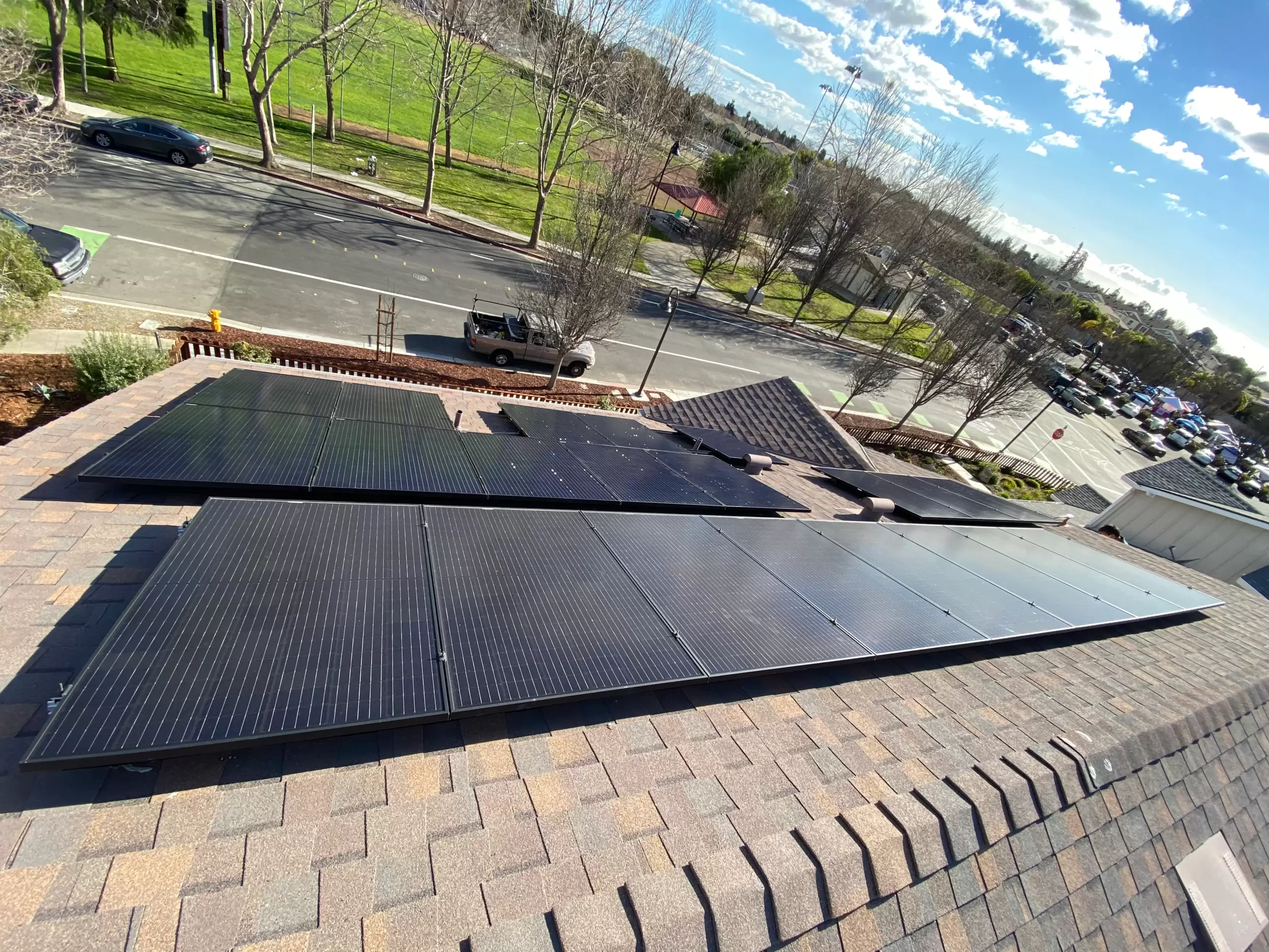 4kW system added to home in Hayward, CA