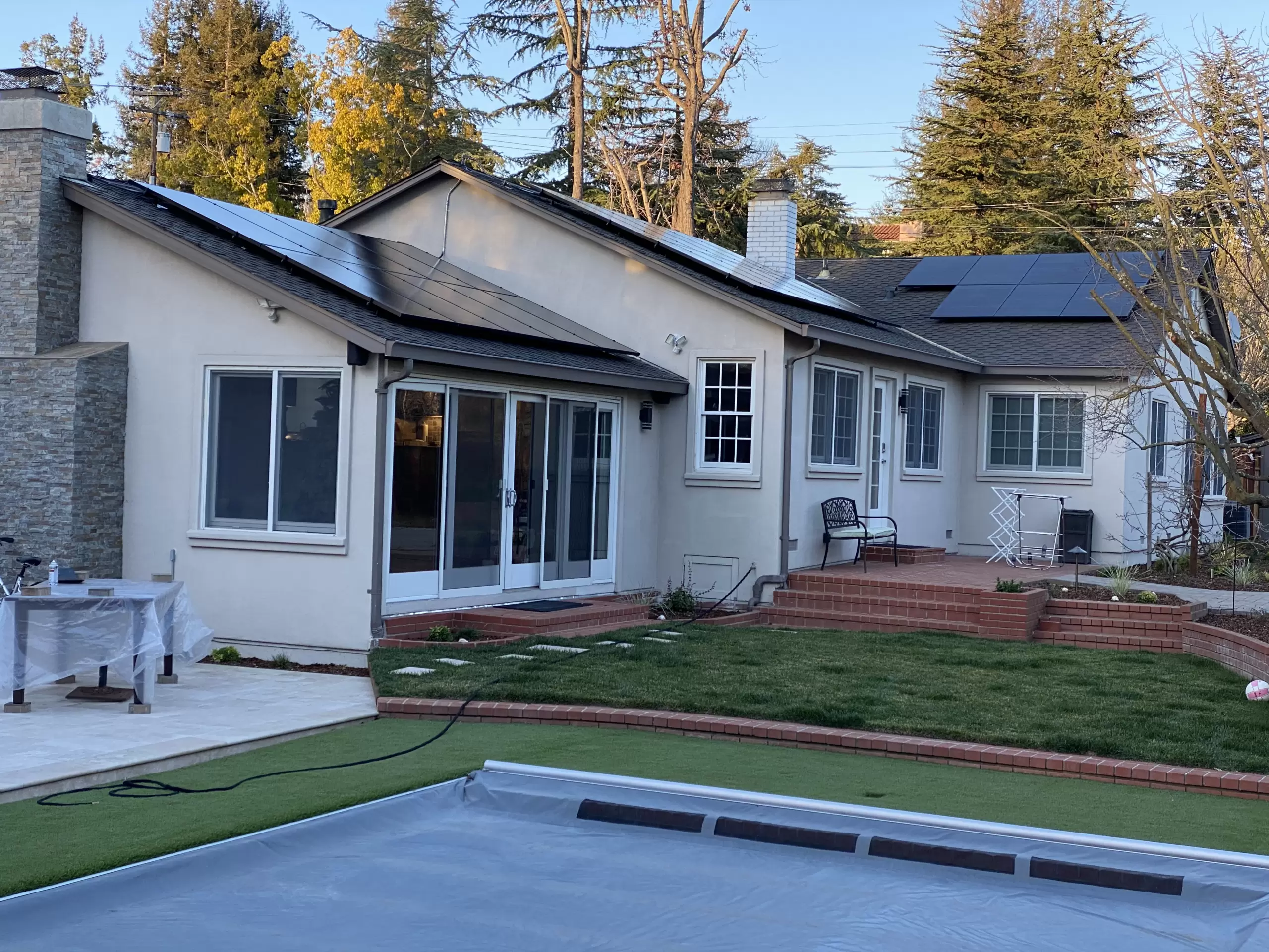 9.86kW system at Los Altos, CA